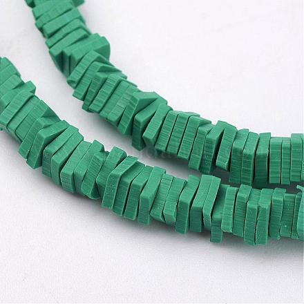 Polymer Clay Bead Strands CLAY-P015-4mm-07-1