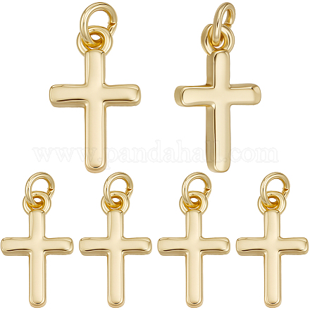 20 шт. Латунные подвески&nbsp;KK-BBC0021-41-1