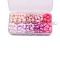 10 Grids 10 Colors Wax Granule Set, Sealing Wax Particles Kits for Retro Seal Stamp, Star, Mixed Color, 125x65mm