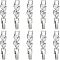 SUPERFINDINGS 10pcs Brass Zirconia Fold Over Clasp Extender Leaf Necklace Bracelet Extender Golden Chain Extension Clasp for Jewelry Making Necklaces Bracelets DIY Crafts
