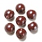 Opaque Acrylic Beads, Round Ball Bead, Suzumaru Beads, Top Drilled, Dark Red, 19x19x19mm, Hole: 3mm