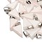 Natural Rose Quartz Pendants, with 201 Stainless Steel Finding, Triangle, 24x15x5mm, Hole: 3x7.5mm