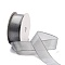 20 Yards Polyester Ribbon, for Gift Wrapping, Gainsboro, 1 inch(25mm), about 20.00 Yards(18.29m)/Roll