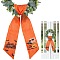 2Pcs Polyester Ribbons,  Ornament Accessories, Bat, 1420x120mm