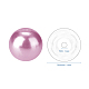 Perlmutt umweltfreundliche gefärbte Glasperle runde Perle HY-PH0002-07-B-4