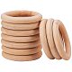 PandaHall Elite 20 pcs Wood Rings Wooden link Rings for Craft WOOD-PH0005-01-70mm-4