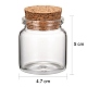Glass Jar Glass Bottles Bead Containers AJEW-S074-03A-3