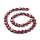 Natürliche rote Jaspis Perlen Stränge G-G805-D08-1