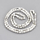 Electroplate Non-magnetic Synthetic Hematite Beads Strands G-T114-31-3