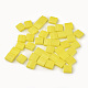 MIYUKIティラビーズ  日本製シードビーズ  2穴  （tl404)不透明な黄色  5x5x1.9mm  穴：0.8mm  約1180個/袋  100 G /袋 SEED-L009-L-F04-2