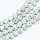 Chapelets de perles en jaspe sésame naturel / jaspe kiwi G-R297-10mm-59-1