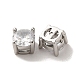 Micro cuivres ouvrent zircone cubique perle KK-H461-09A-P-2