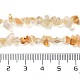 Natürliche Citrin Chip-Perlen-Stränge G-D093-A04-5