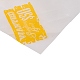 使い捨てケーキ食品包装紙  耐油紙  スタンプスタイル  カラフル  250x218mm DIY-L009-A16-4