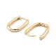 Brass Hoop Earrings EJEW-I289-27B-KCG-2