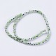 Chapelets de perles vernissées manuelles LAMP-J089-B06-2