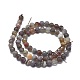Natural Botswana Agate Beads Strands G-G792-42A-2