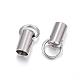 201 Stainless Steel Cord Ends STAS-E120-02-5mm-2