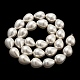 Fili di perle di perle a goccia BSHE-L015-12x16-01-6