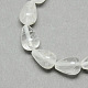 Natural Crystal Gemstone Bead Strands G-T004-21-1