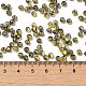 Transparent Inside Colours Glass Seed Beads SEED-H002-A-C202-4