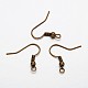 Earring Jewelry Findings Antique Bronze Iron Earring Hooks X-E135-NFAB-3