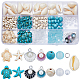 Sunnyclue kit de fabrication de bracelets sur le thème de l'océan DIY-SC0023-36-1