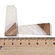 Подвески из смолы и дерева WOOD-F015-04D-3