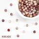NBEADS 2 Strands about 122 Pcs Natural Quartz Crystal Beads G-NB0003-66-4