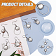 Kit de fabrication de boucles d'oreilles lustre bricolage EJEW-AB00011-5