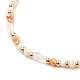 Verstellbarer Nylonfaden geflochtene Perlen Armbänder BJEW-JB05584-2