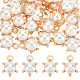 Ciondoli rotondi con perle di conchiglia PALLOY-AB00020-1