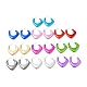 Polygon Acrylic Stud Earrings EJEW-P251-32-1