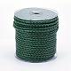Braided Leather Cord WL-E025-6mm-A21-2