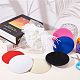 6 Uds 6 colores tela de nailon base redonda para sombrero para sombrerería AJEW-FG0002-79-5