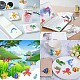 Kits de stickers diamant peinture bricolage pour enfants DIY-WH0168-55-6