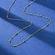 Ожерелья-спутнички из нержавеющей стали 304 толщиной 2.5 мм NJEW-T016-25G-2