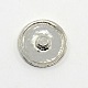 Sans nickel et plomb alliage de zinc sin bijoux en émail boutons pression SNAP-G001-19A-FF-2
