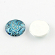 Half Round/Dome Pattern Glass Flatback Cabochons for DIY Projects X-GGLA-Q037-12mm-35-2
