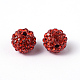 Pave Disco Ball Beads X-RB-A130-10mm-18-2