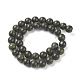 Natural Serpentine/Green Lace Stone Beads Strands G-S259-15-10mm-1-2