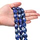 Chapelets de perles en lapis-lazuli naturel G-K311-09C-2