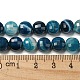 Brins de perles d'agate à bandes naturelles G-K351-A11-02-5