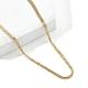 201 ステンレス鋼コレアナ チェーン多層ネックレス女性用  ゴールドカラー  16.54インチ（42cm） NJEW-D055-09G-1