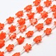 Synthetic Coral Beads Strands CORA-L020-C-15-1