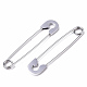 201 Stainless Steel Safety Pins X-STAS-S079-197P-1