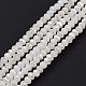 Electroplate Glass Faceted Rondelle Beads Strands EGLA-D020-3x2mm-05-2