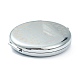 (defekter Ausverkauf: Alphabet Druckfehler) Edelstahlsockel tragbare Make-up-Kompaktspiegel STAS-XCP0001-36-8