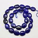 Natural Lapis Lazuli Beads Strands G-G424-12x16mm-A-2