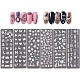 Stainless Steel Nail Art Stamping Plates MRMJ-R082-071-1